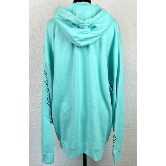 Light Blue “Wow It’s Now” Antarctica 2022 Pullover Hoodie - Picture 6 of 12